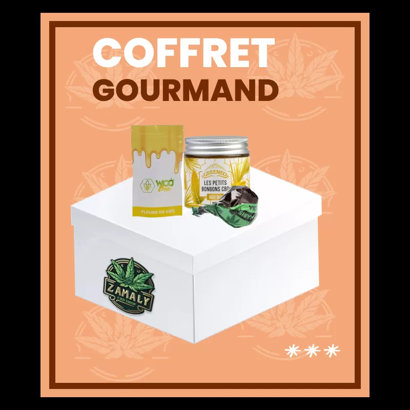 Produit CBD : Coffret Gourmand Produit CBD : Coffret Gourmand