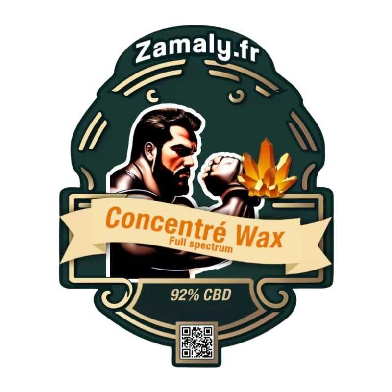 Concentrés CBD : Concentré Wax Full spectrum