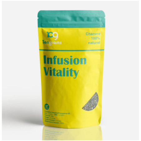 Produit CBD : INFUSION CBD TENGRAMS VITALITY 50G