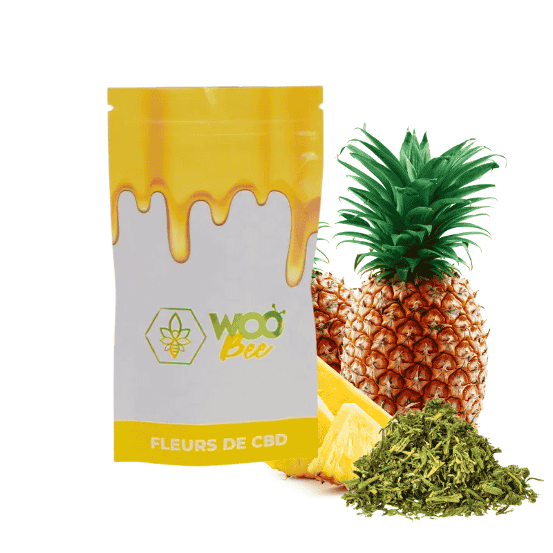 INFUSION FLEUR DE CBD ananas 10 GR - Infusions CBD | Boutique CBD