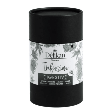 Produit CBD : INFUSION CBD DELIKAN DIGESTIF 30G Produit CBD : INFUSION CBD DELIKAN DIGESTIF 30G