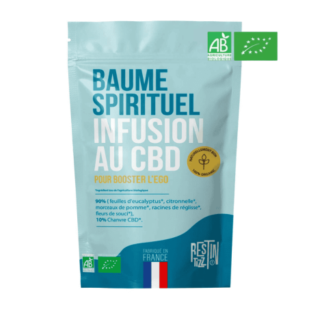 Produit CBD : INFUSION CBD BAUME SPIRITUEL 10GR Produit CBD : INFUSION CBD BAUME SPIRITUEL 10GR
