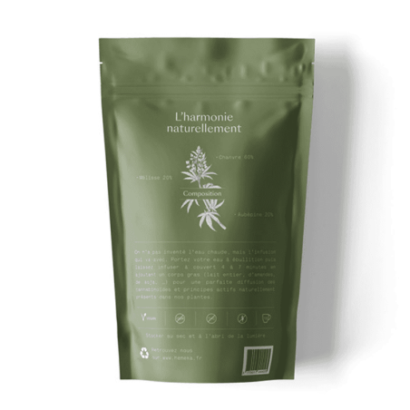 Produit CBD : INFUSION HEMEKA LA RELAXANTE Produit CBD : INFUSION HEMEKA LA RELAXANTE