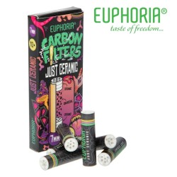 Produit CBD : FILTRES EUPHORIA CHARBON ACTIF CERAMIQUE