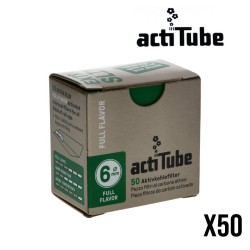 Produit CBD : FILTRE A CHARBON ACTITUBE PAR 50
