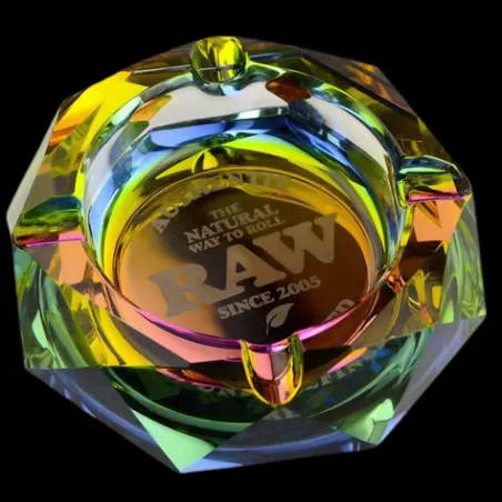Produit CBD : Cendrier en Verre Raw Rainbow Produit CBD : Cendrier en Verre Raw Rainbow