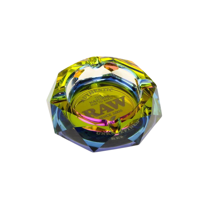 Produit CBD : Cendrier en Verre Raw Rainbow