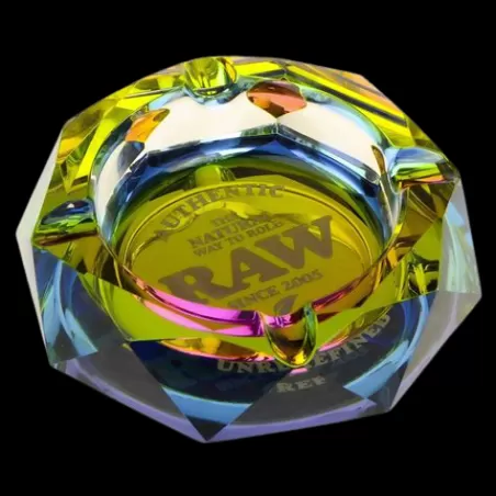 Produit CBD : Cendrier en Verre Raw Rainbow