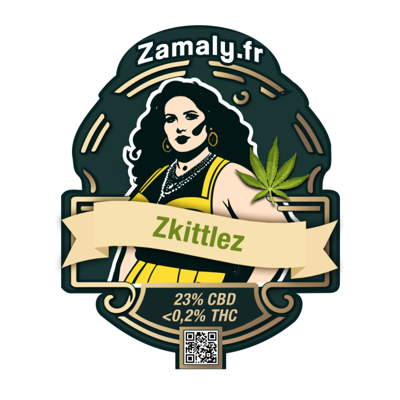 Fleur de CBD : Zkittlez - Fleur CBD Indoor