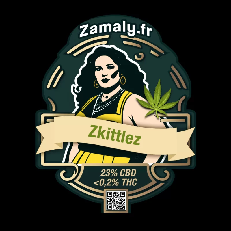 Fleur de CBD : Zkittlez - Fleur CBD Indoor