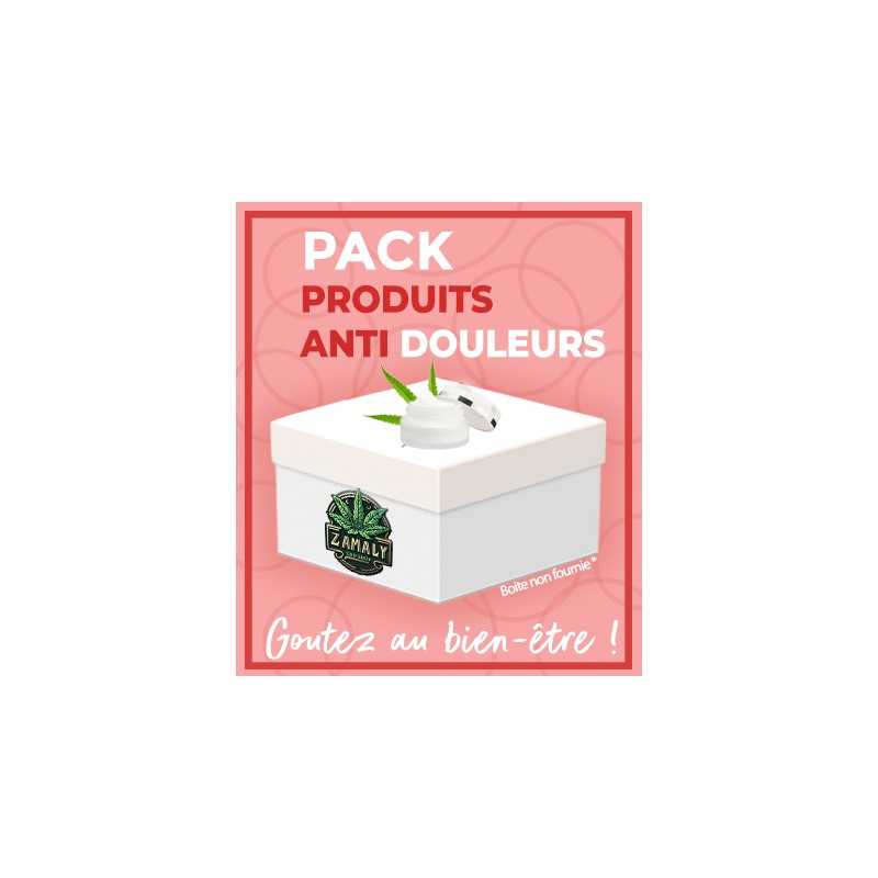 Produit CBD : Pack CBD Anti Douleur Produit CBD : Pack CBD Anti Douleur