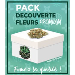 Produit CBD : Pack découverte 12g fleurs cbd