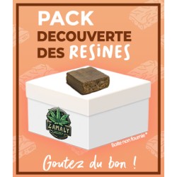 Pack Découverte Résine de CBD