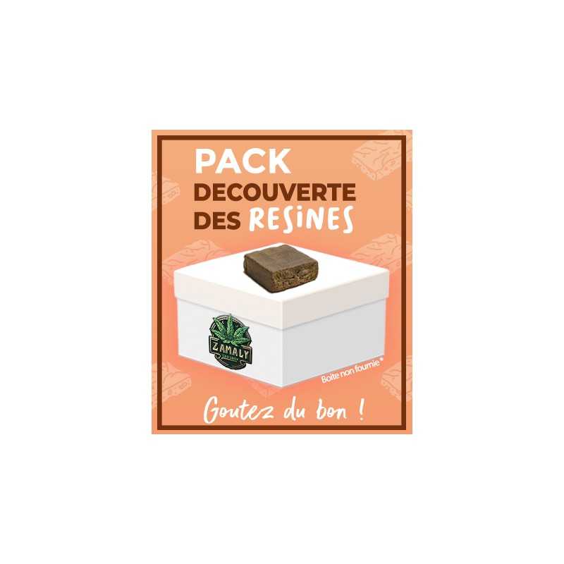 Produit CBD : Pack Découverte Résine de CBD 18g Produit CBD : Pack Découverte Résine de CBD 18g