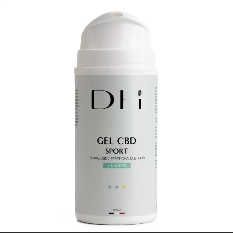 Cosmétique CBD : GEL CBD SPORT - 1000MG
