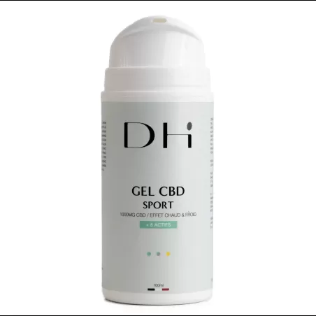 Cosmétique CBD : GEL CBD SPORT - 1000MG