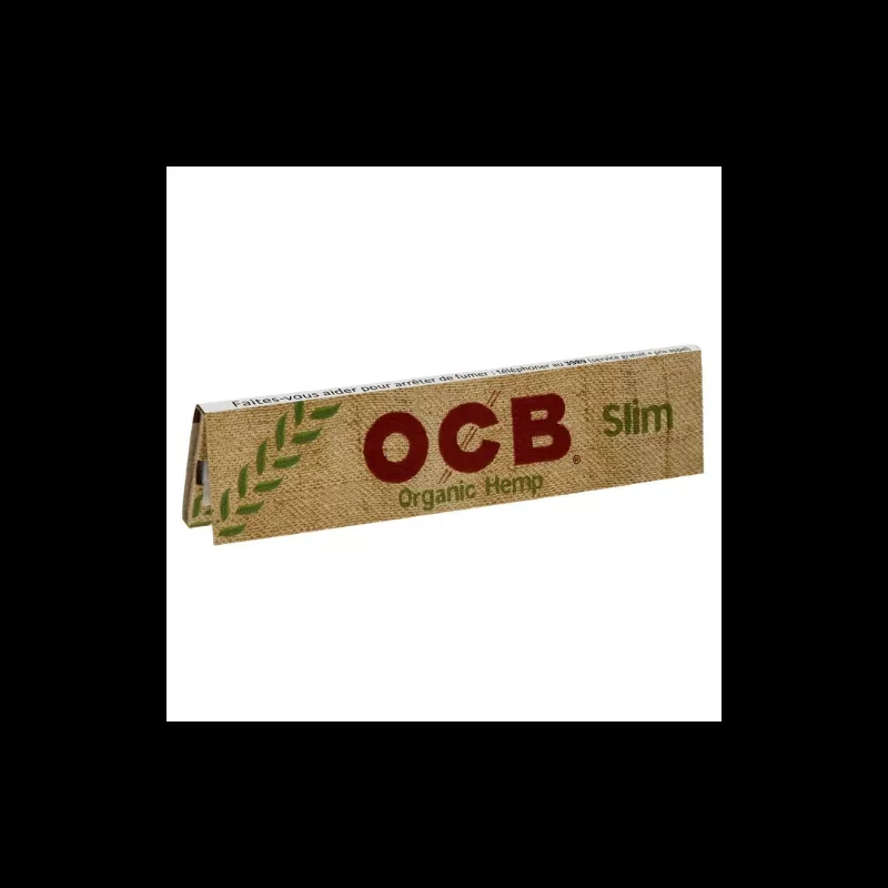 Produit CBD : Feuille Slim OCB Organic Hemp (Naturelle)