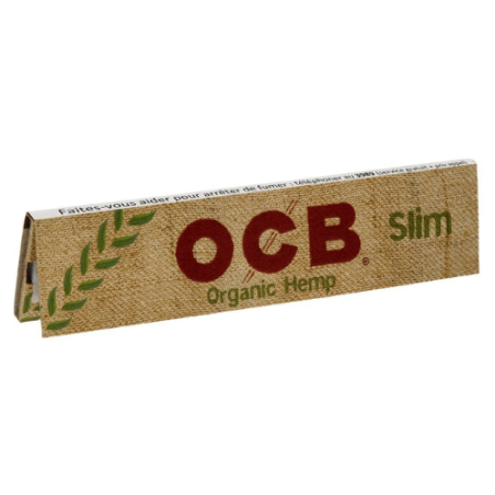 Produit CBD : Feuille Slim OCB Organic Hemp (Naturelle)