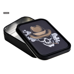 BOITE METAL SMOKING SKULL