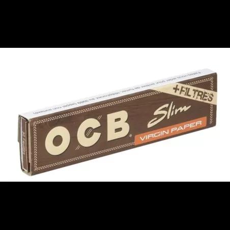 Produit CBD : OCB VIRGIN SLIM + TIPS Produit CBD : OCB VIRGIN SLIM + TIPS