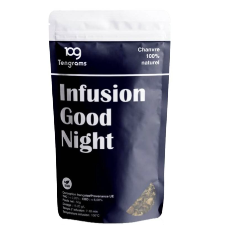 Produit CBD : INFUSION CBD TENGRAMS GOOD NIGHT 50G