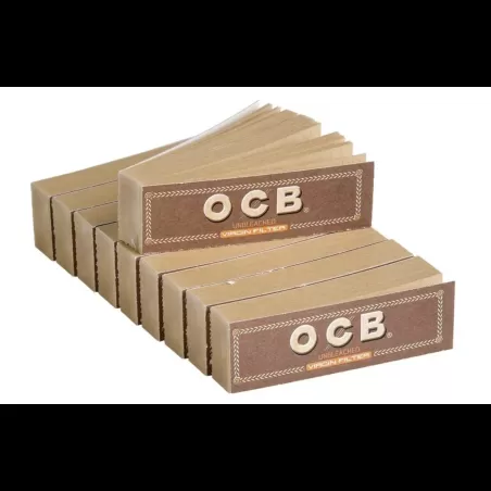 Produit CBD : FILTRE CARTON OCB VIRGIN