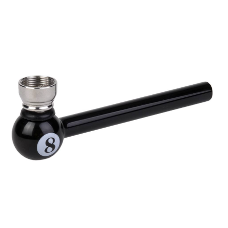 Produit CBD : PIPE EN VERRE EIGHT BALL