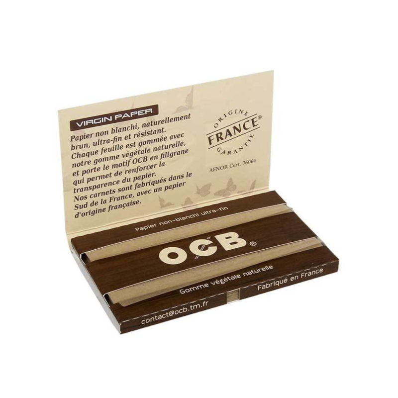 Produit CBD : OCB VIRGIN PAPER REGULAR