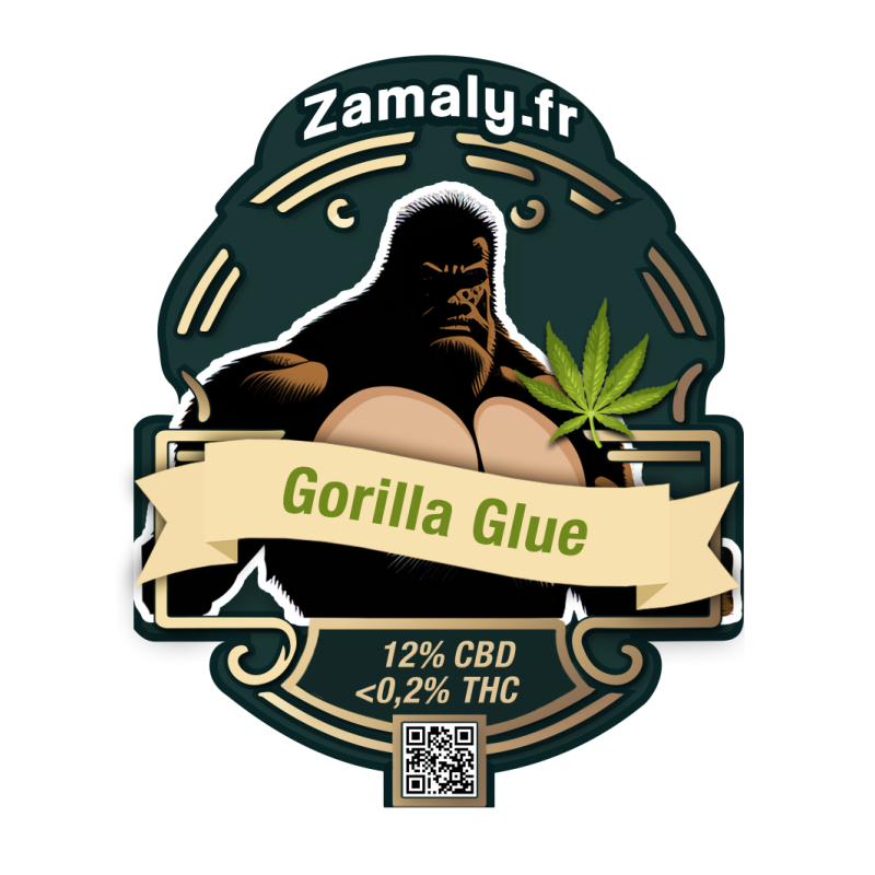 Fleur de CBD : Gorilla Glue - Fleur CBD Outdoor