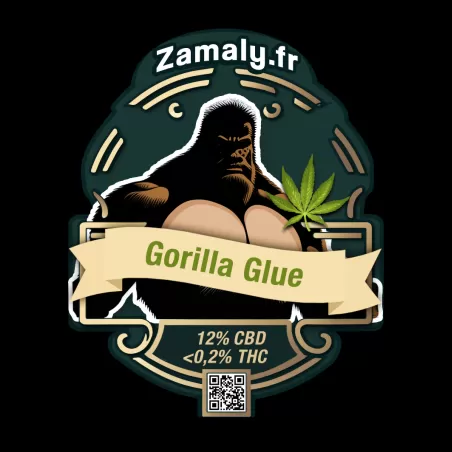 Fleur de CBD : Gorilla Glue - Fleur CBD Outdoor