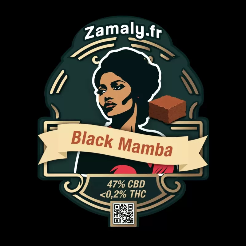 Hash Résine CBD : Black Mamba - Résine Hash CBD Hash Résine CBD : Black Mamba - Résine Hash CBD