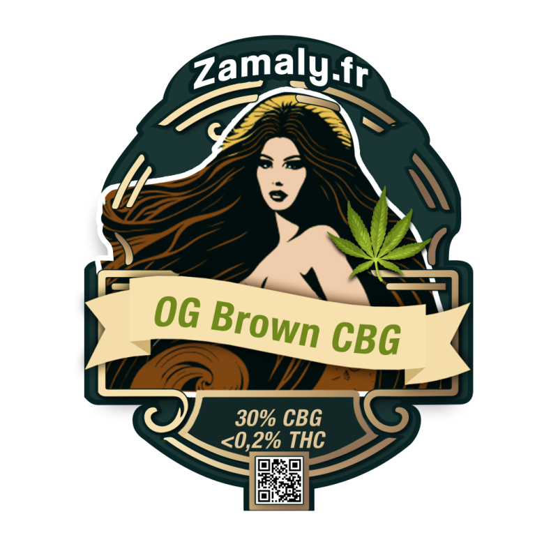 Hash CBG : OG brown - Résine CBG