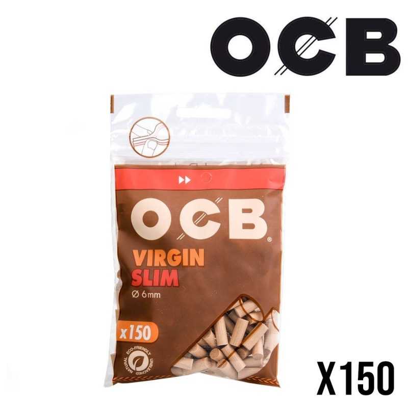 Produit CBD : FILTRE OCB SLIM VIRGIN PAR 150