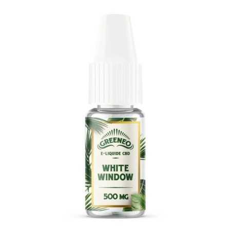 E-liquide CBD : E-liquide cbd Greeneo White Window 500 mg E-liquide CBD : E-liquide cbd Greeneo White Window 500 mg