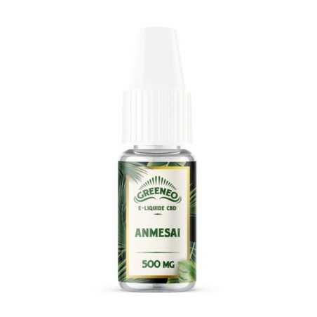 E-liquide CBD : E-liquide cbd Greeneo Anmesai 500 mg